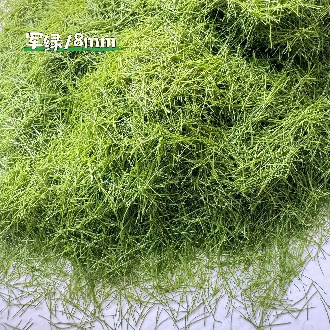 250ml Simulatie Statisch Gras Productiemateriaal 3/5/8mm Nylon Gras Poeder Cluster Model Gazon Trein spoorweg Layout Diorama