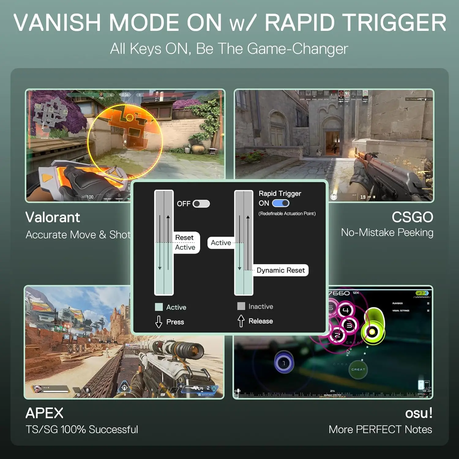 Redragon K585 HE Rapid Trigger - Gaming Keyboard Mobile avis et prix