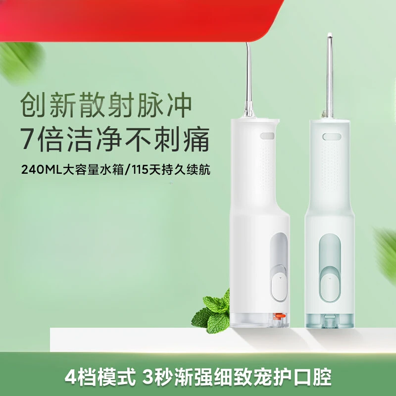 

Electric tooth flusher household portable