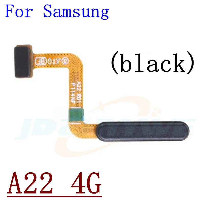 Fingerprint Sensor Scanner For Samsung Galaxy A22 4G/5G A225 A226 Touch ID Connect Home Button Flex Cable Parts