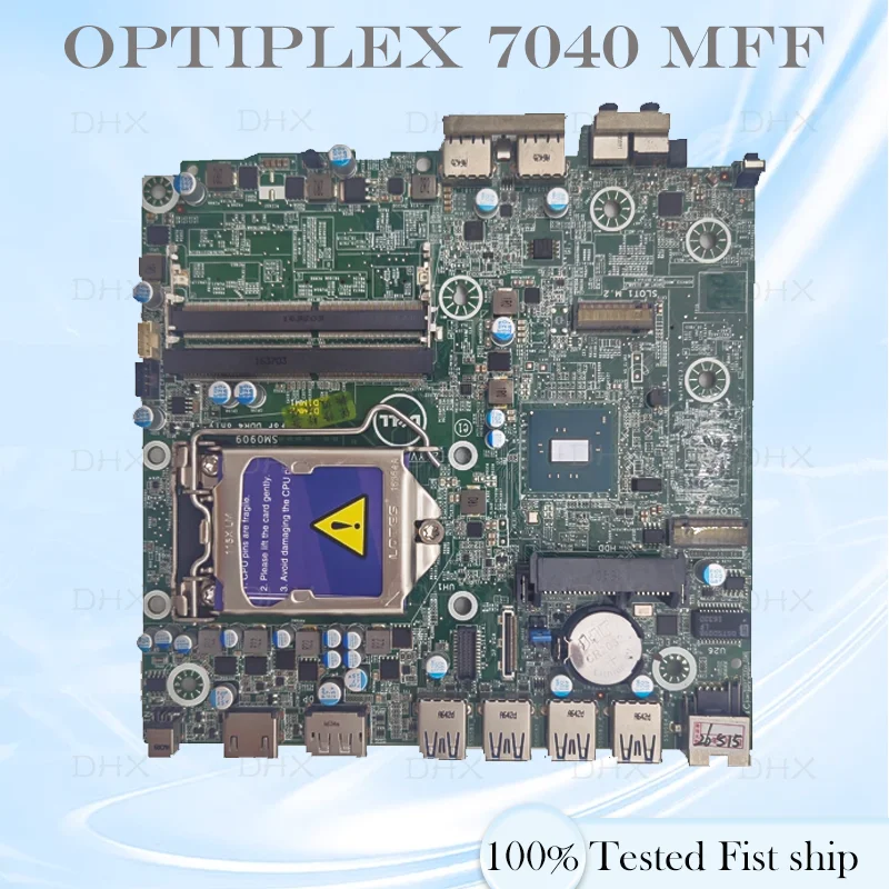 LGA1151 DDR4 IPCFL-CG For DELL Optiplex 7040 MFF Motherboard 068GKR 68GKR CN-068GKR Mainboard 100% Tested Fast Ship