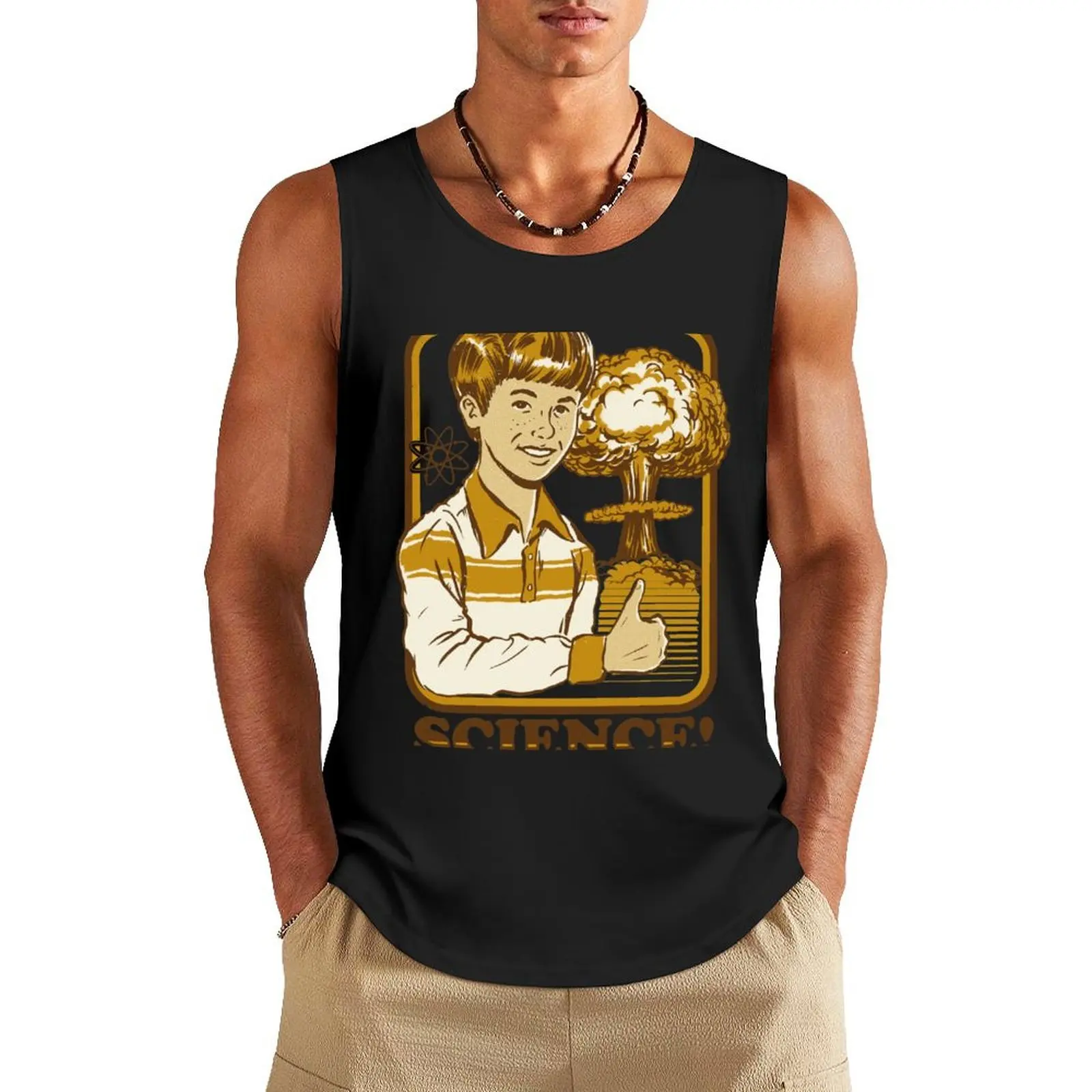 Science! Tank Top mens designer clothes basketball