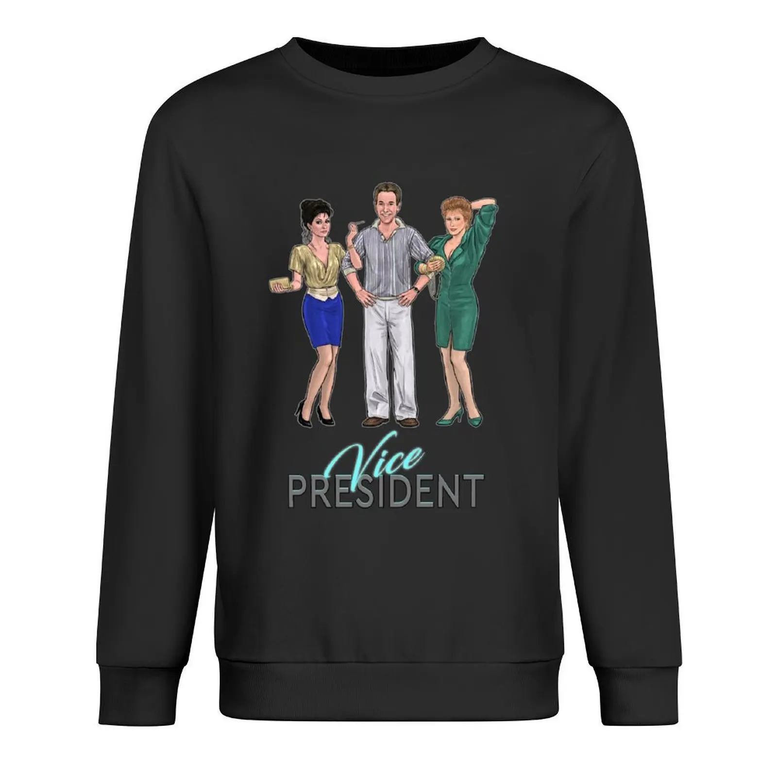 

Vice President Bob Morton and Ladies for Dark Tees Pullover mens clothing men's winter sweater pullover