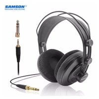SAMSON SR850 Studio Reference Monitor Headphone Dynamic Headset Semi-open Design For Recording Monitoring Music Game Playing