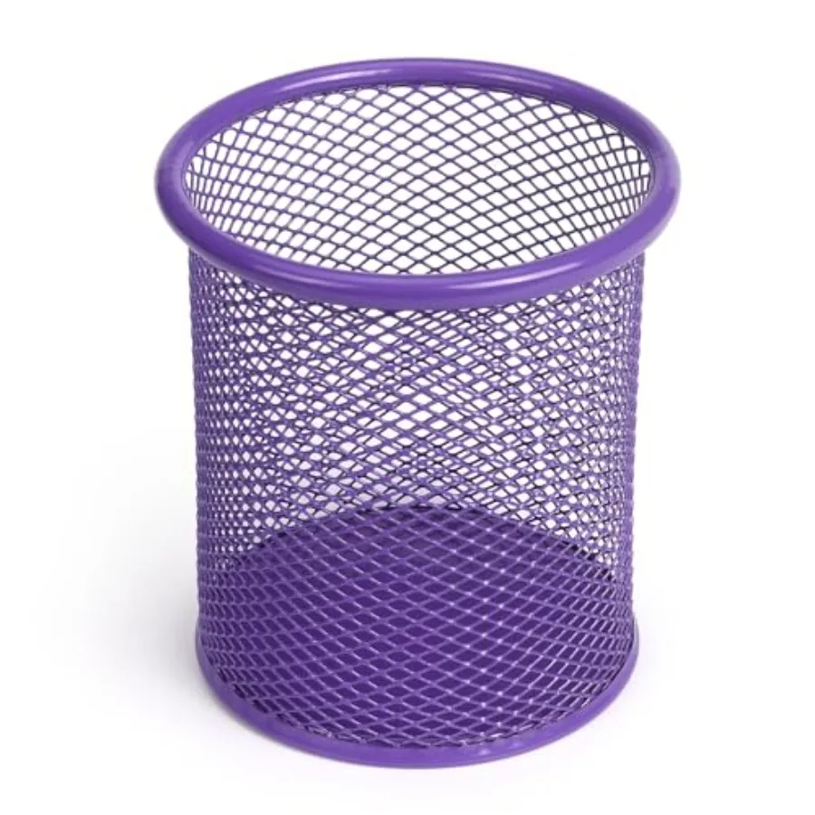 Wire Mesh Pen Holder Cup for Desk Organization