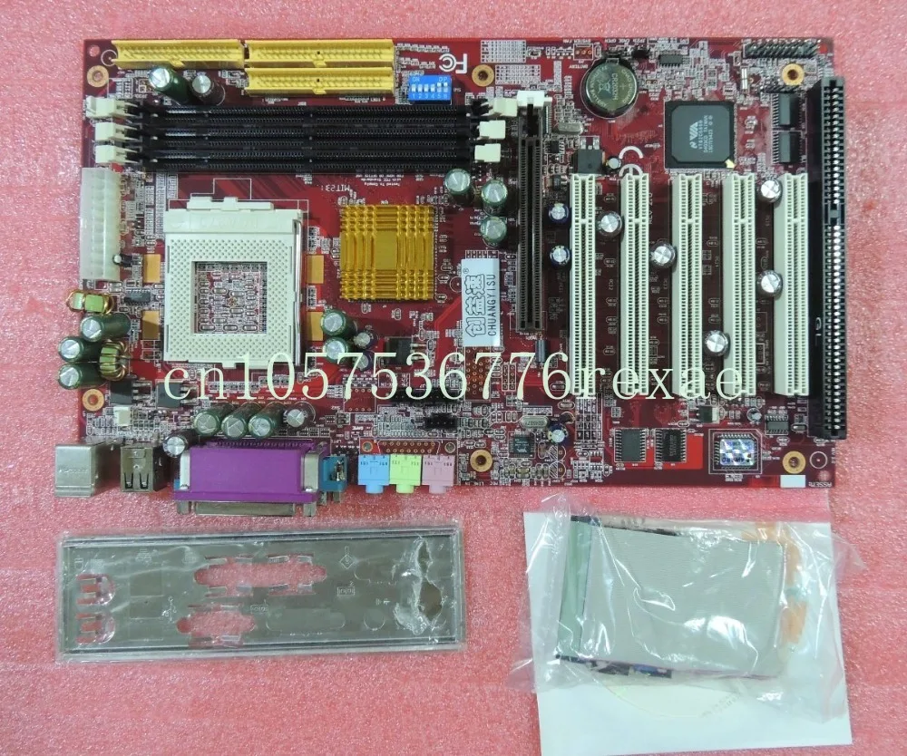 with 1 ISA + 5PCI slots,2 COM,2 IDE,socket 370,AGP FreeShip Industrial Computer Embroidery CYSMBD-694X 694 motherboard