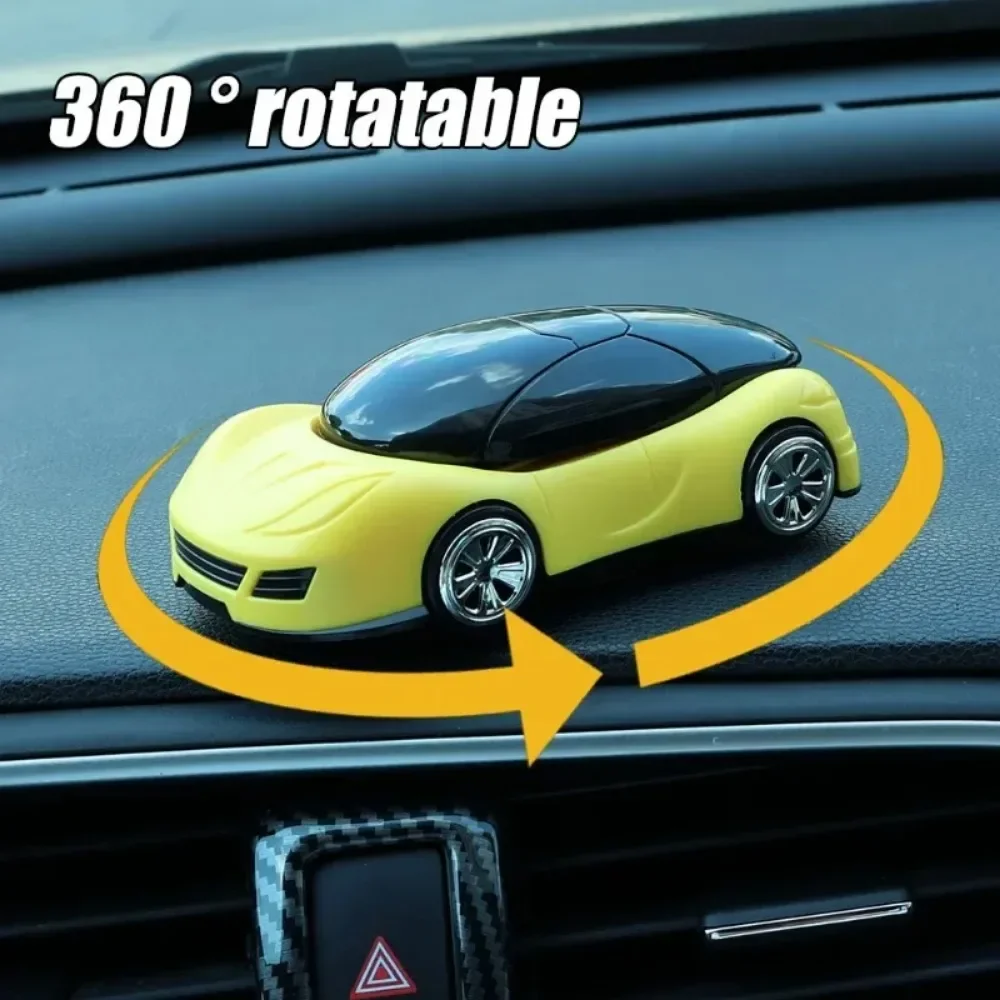 360° Rotating Car Model Navigation Bracket Strong Self-adhesive Car Mobile Phone Holder Car Interior Instrument Ornament Decor image 4