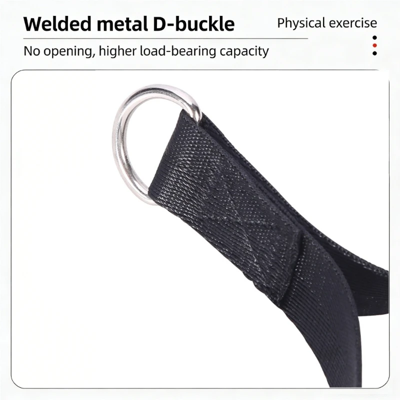 Hand Grip Strength Trainer Exercise Suspension Grip Resistance Band Handle Big Ergonomic Exercise Handles JOME