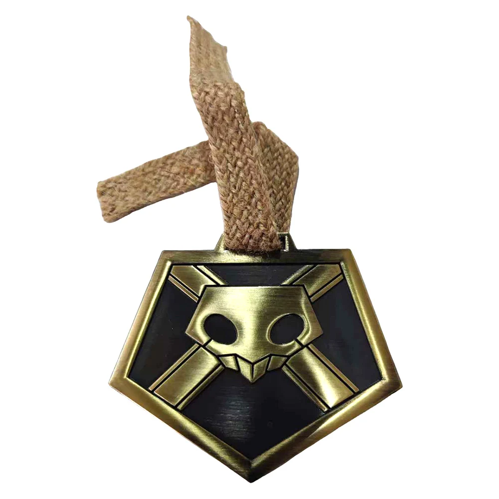 Anime Kurosaki Ichigo Cosplay Agent Licence Costume Accessories Kids Adult Gift Ginjou Kuugo Badge Halloween Carnival Prop