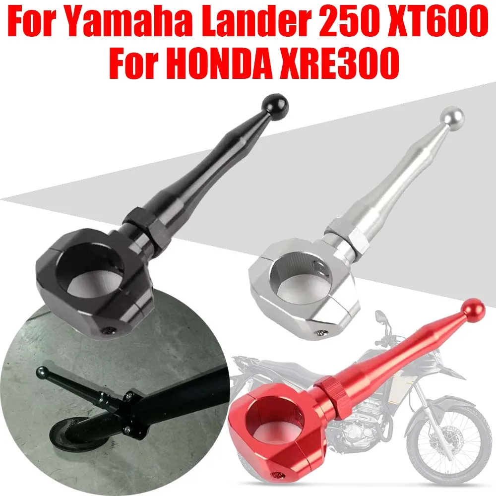 

For HONDA XRE300 XRE 300 Lander 250 XTZ XTZ250 XT600 XT Accessories Kickstand Side Stand Support Assist Tool Extension Assistant