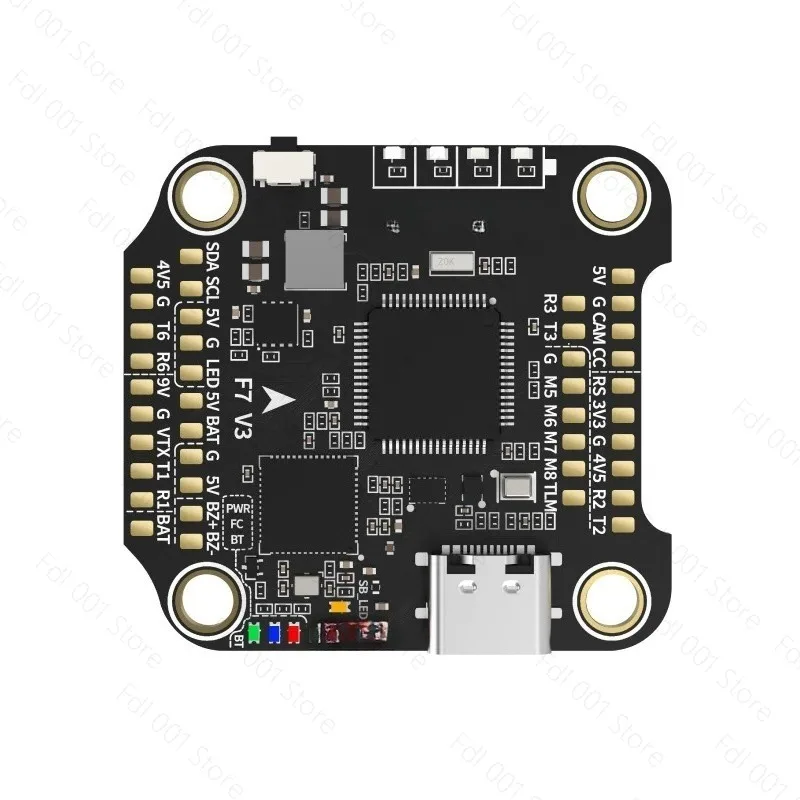 for F7 V3 50A Stack F722 Flight Control BL32 50A 4in1 ESC3~6S Lipo with Blackbox Analyzer Suitable for FPV Freestyle Drone