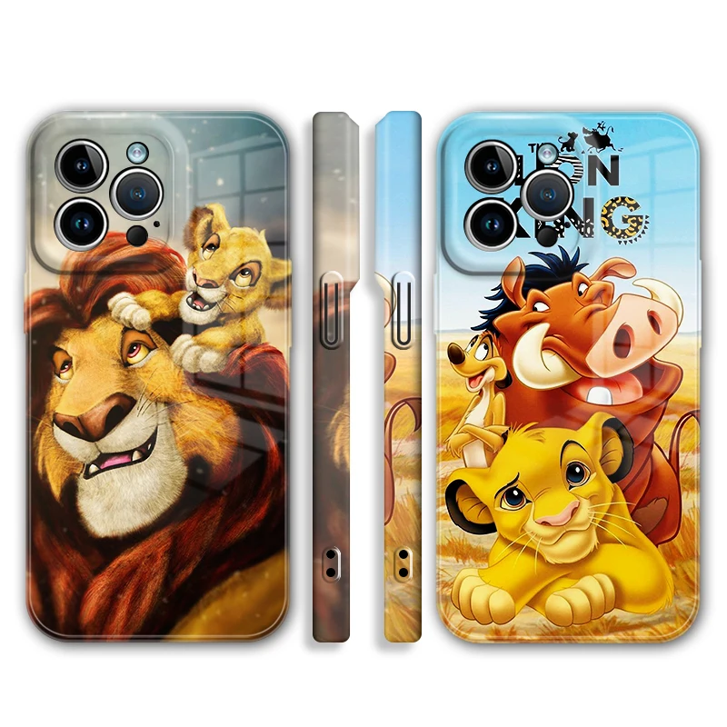 The Lion King Cute Feilin Film Hard Cover For Apple iPhone 14 13 12 Mini 11 Pro XS MAX XR X 8 7 Plus Phone Case