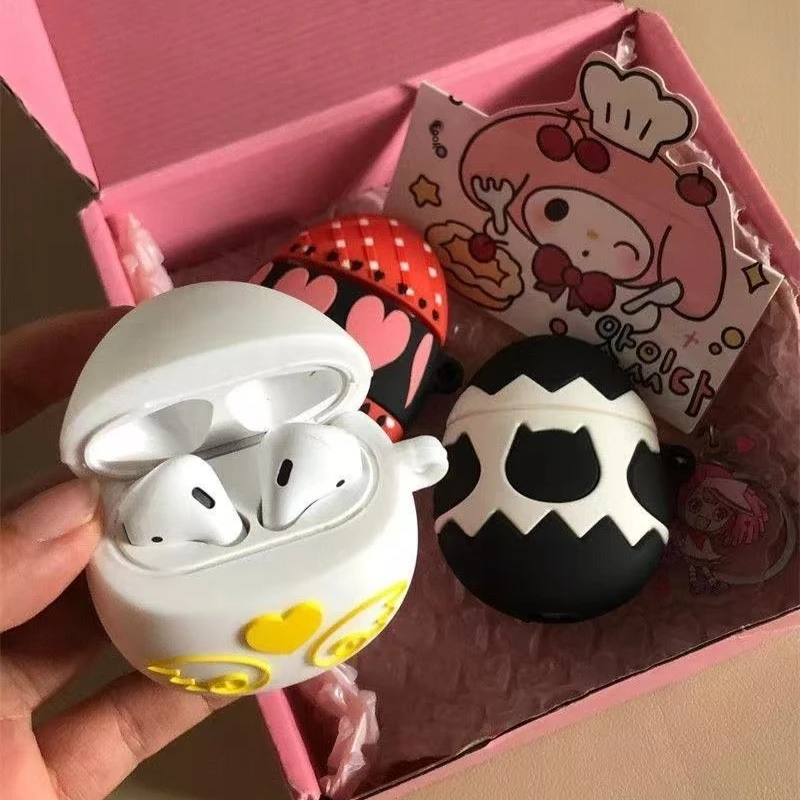 

Чехол для наушников Shugo Chara Guardian Egg — защитный чехол для AirPods 1/2, декоративный аксессуар с аниме-тием, уникальный рождественский G