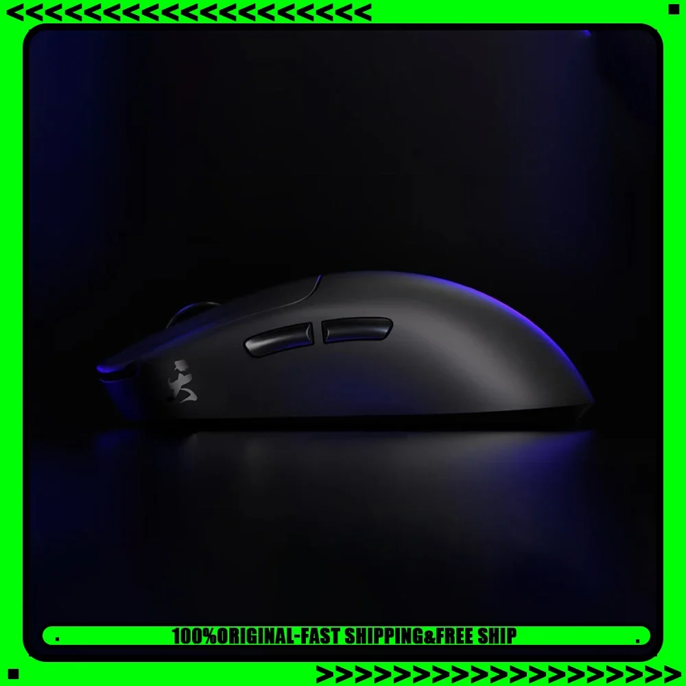 NINJUTSO TEN AIR Mouse Dual Mode Wireless Mouse 8000Hz Polling Rate Lightweight Ergonomics Mice Gamer Gifts For CS2 Valorant