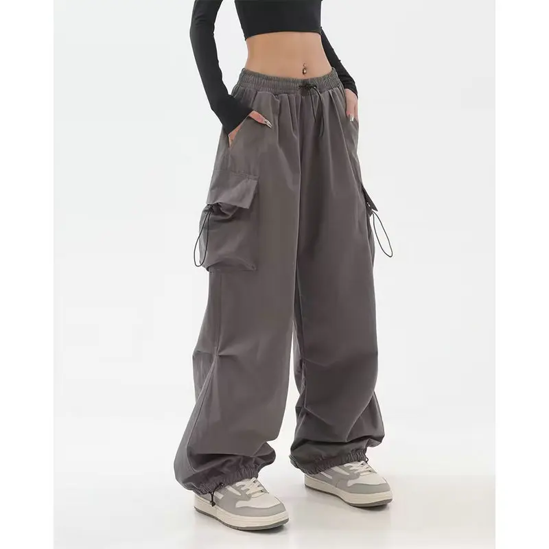 

Cargo Pants Women Baggy Trousers 2023 Fall Streetwear Oversized Pants Vintage Casual Loose Sweatpants Women