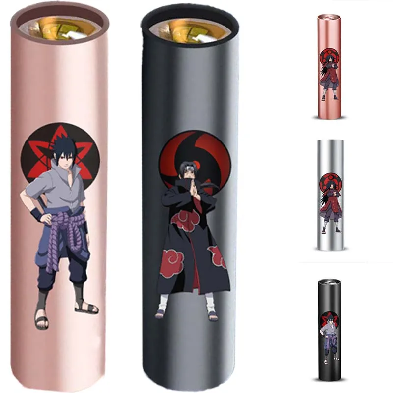 

Портативный мини-фонарик NARUTO, брелок с аниме-принтом, USB-зарядная лампа, креативные уличные светодиодные фонари для кемпинга, аксессуары, новинка