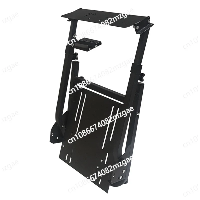 

Folding simulation racing game steering wheel seat bracket