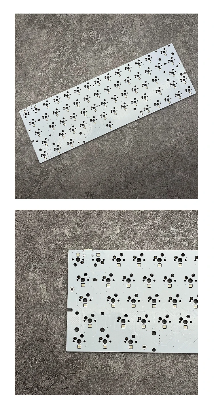 63/64 Keys Hotswap PCB RGB for GH60 VIA Type C