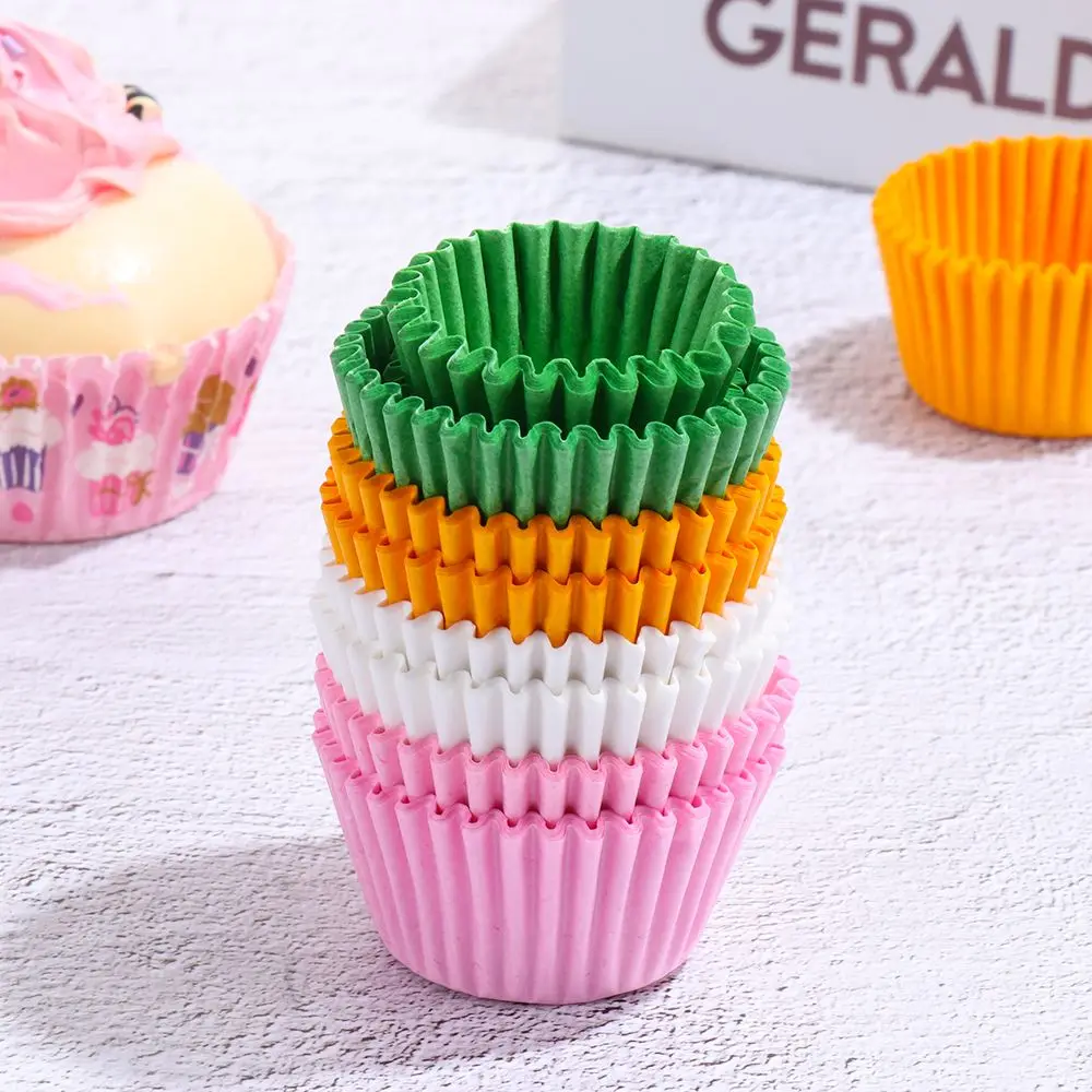 500/1000pcs Cake Paper Cups Mini Cupcake Cups Cake Cupcake Liner Baking Muffin Box Cup Case Tray Cake Mold Kitchen Pastry Tools