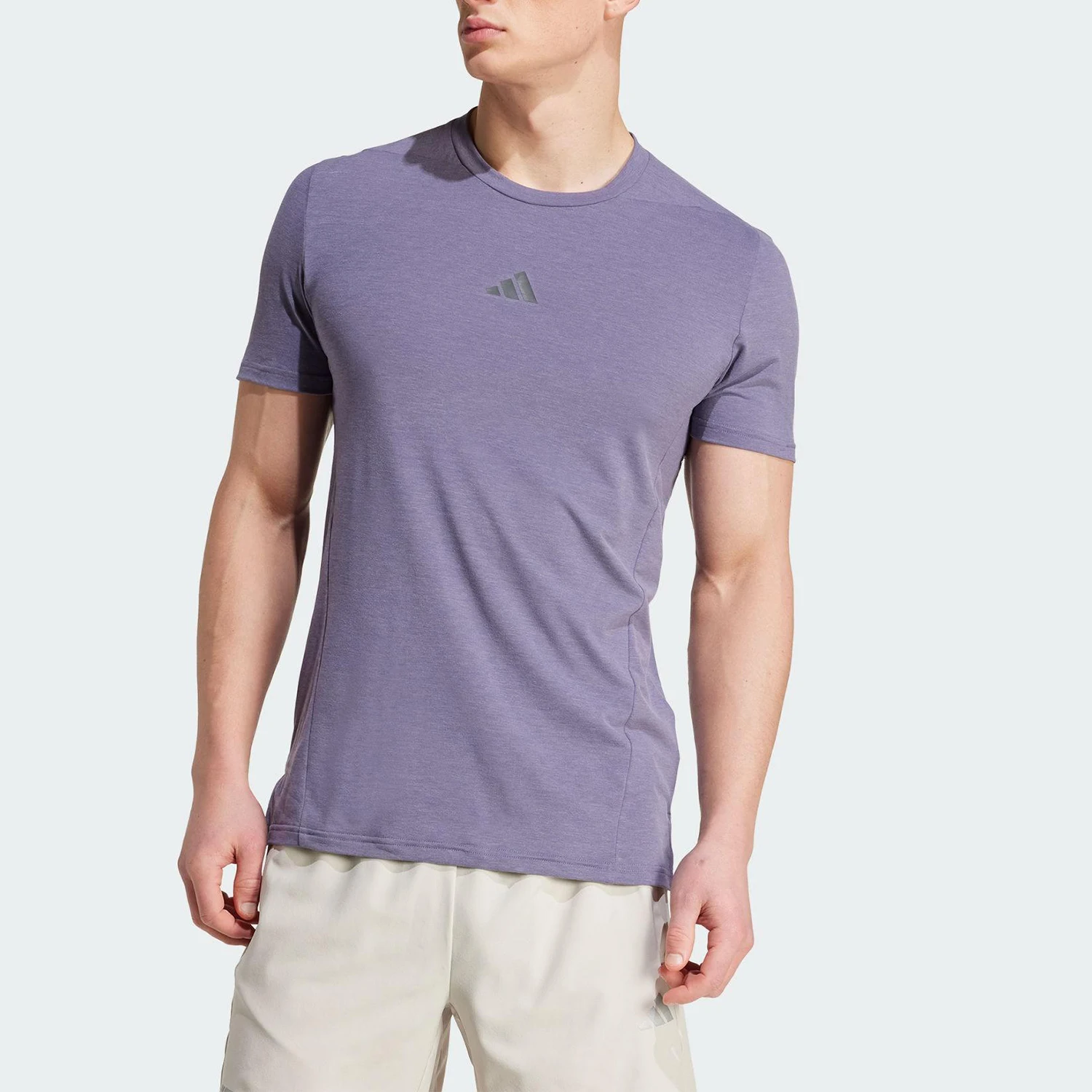 

Adidas genuine D4T TEE men's sports round neck training breathable short sleeved shirt JX3289