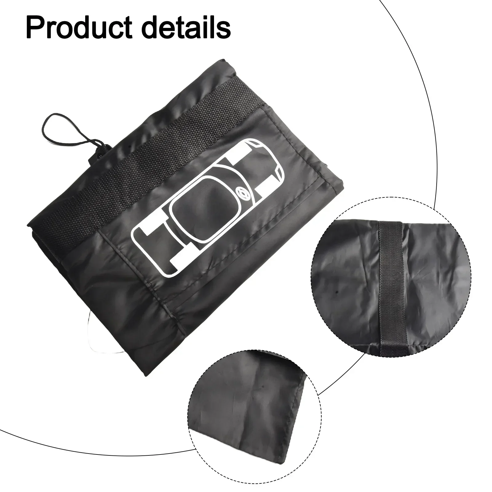 Car Spare Tyre Protection Cover Carry Tote Car Spare Tire Cover For 13-23IN Wheel Tire Storage Bags Car Tyre Accessories