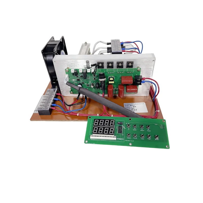 2400w 25khz Ultrasonic Cleaning Bath Power Driver Circuit Pcb Generator With Digital Panel