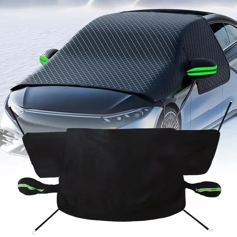 Exterior Accessories Car Windshield Cover Car Snow Cover Snow Protector Ice Blocked Front Window Protector Car Windshield Cover