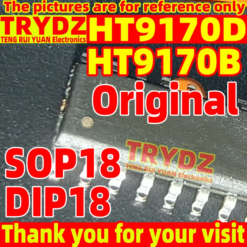 50-5pcs New HT9170D SOP18 / HT9170B DIP18 HT9170