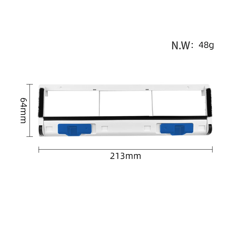 Cubierta de cepillo de rodillo, soporte de cepillo principal para Ecovacs Deebot X2 Omni / X2 / X2 Pro / X2 Pro Plus/DE86, accesorios de piezas