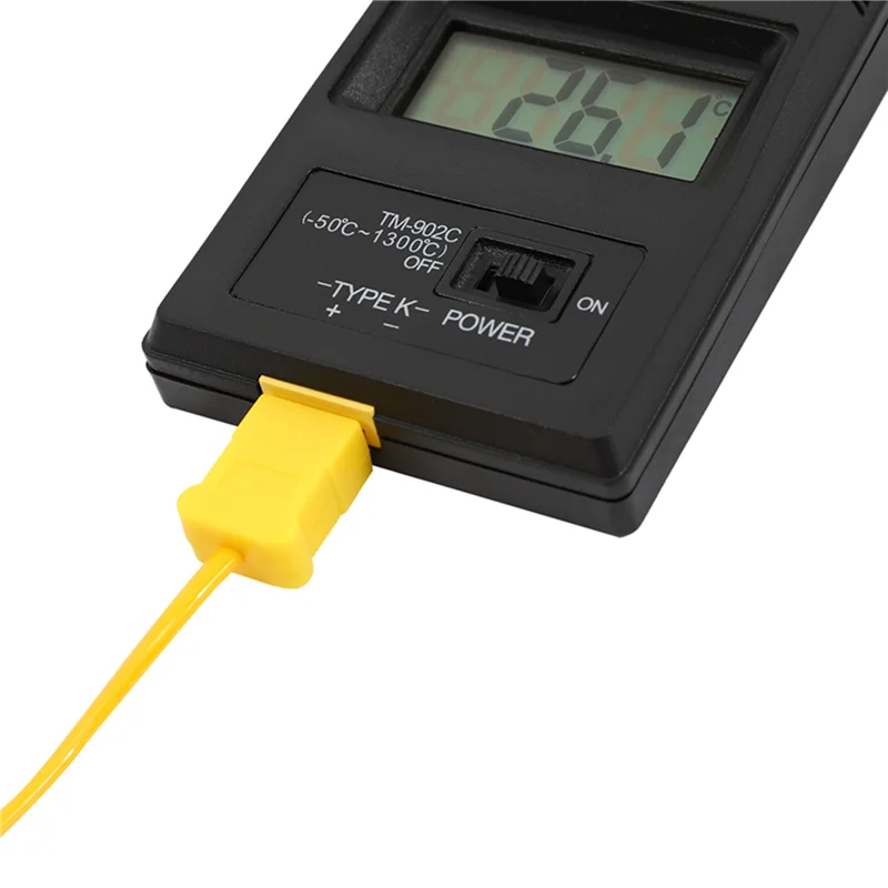 

ABZY-6X TM-902C(-50 Celsius To 750 Celsius) Temperature Meter TM902C Digital K Type Thermometer Sensor