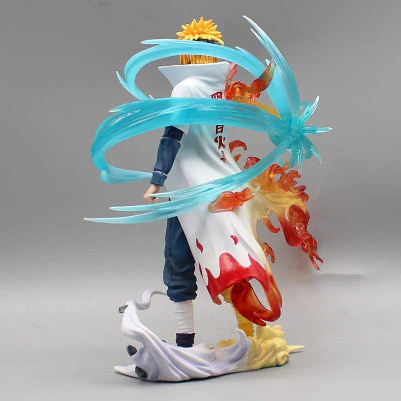 Merk Naruto Namikaze Minato Anime Beeldjes Gk Pvc Standbeeld Actie Rasengan Model Kantoor Decoratie Kinderen Geschenken 26Cm