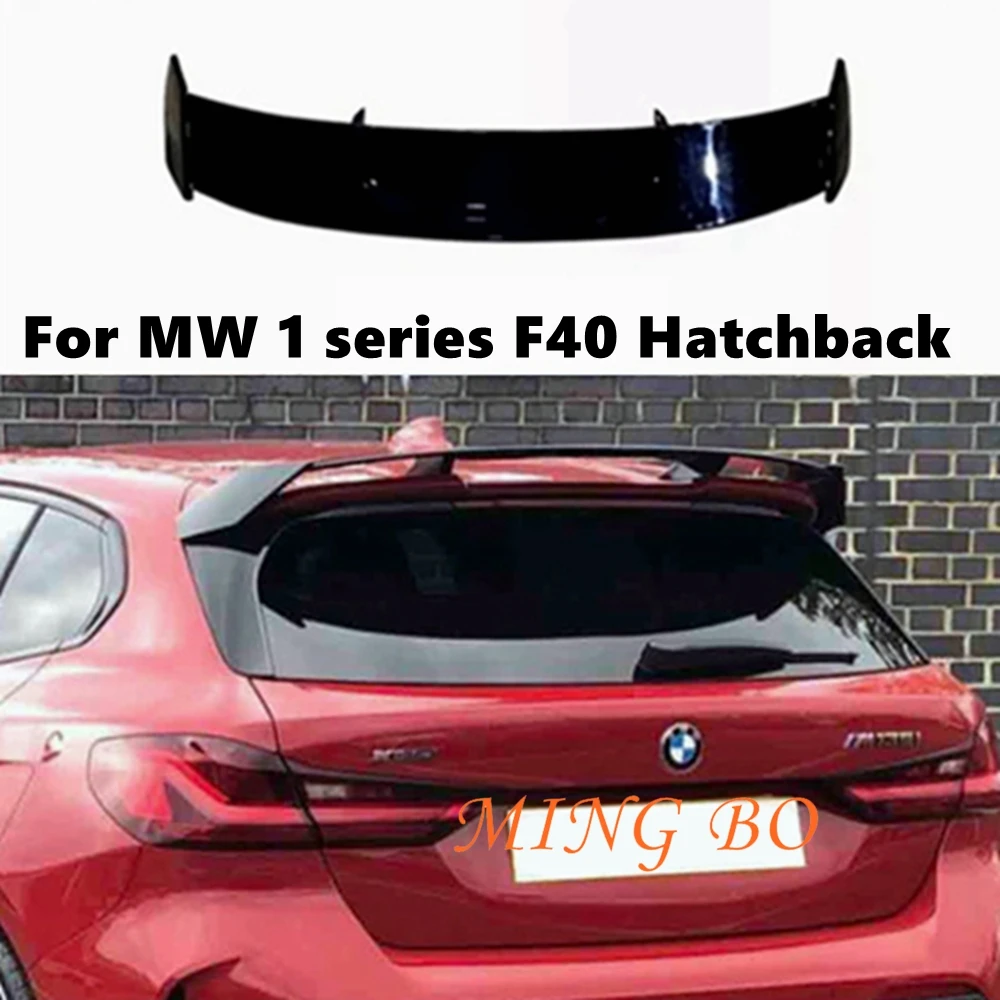 

ABS Mp Style By Gloss Black Rear Trunk Roof Wing 2019-2021 For BMW 1 series F40 Hatchback 118D128ti M135i Spoiler High Quality