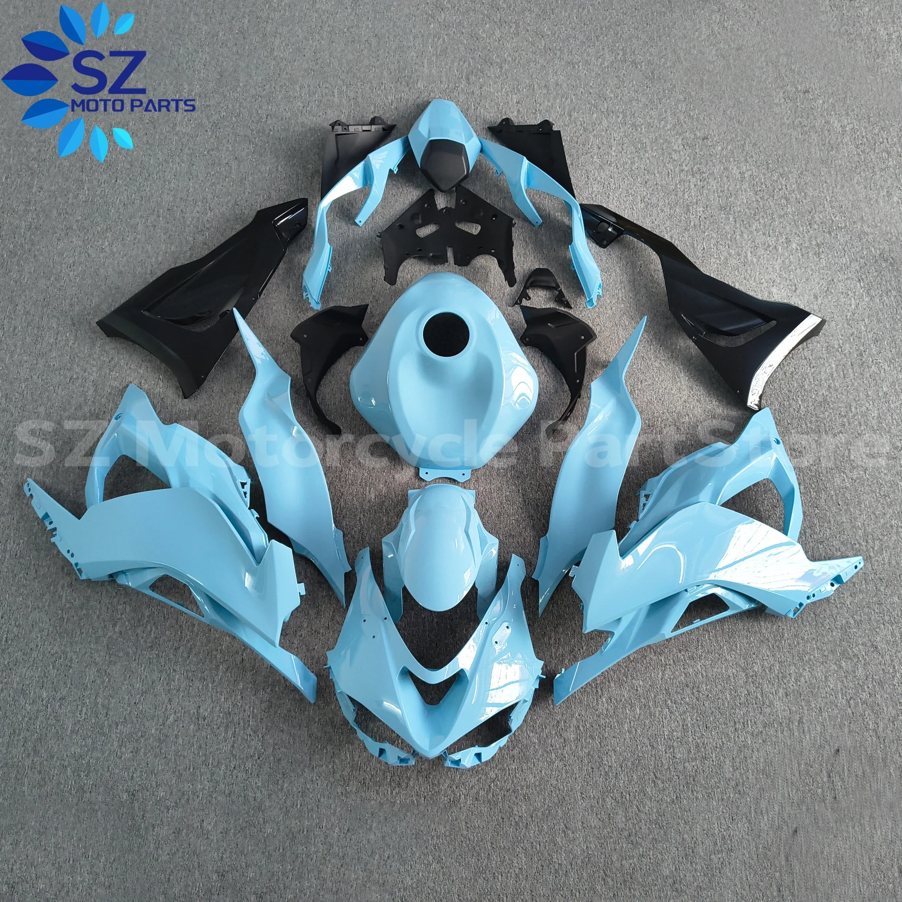 

NEW ABS Motorcycle full Fairing Kit fit For ZX-6R 636 2019 2020 2021 2022 2023 bodywork full fairing