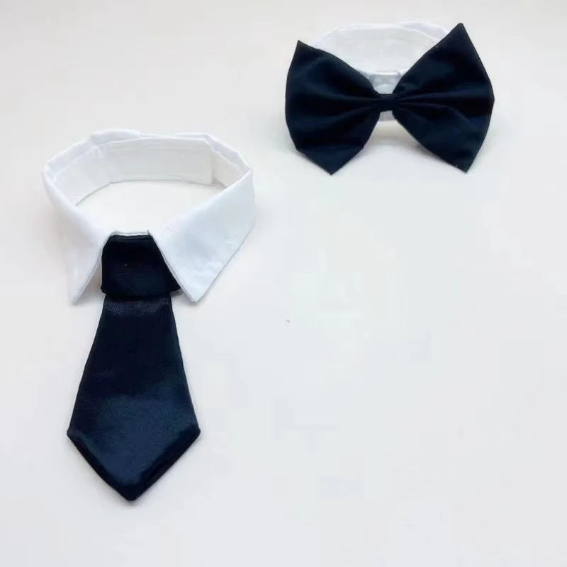 

Hot Sale Cute Cotton Adjustable Dog Necktie Dog Cat Grooming Formal Tie Comfortable Dog Suit Tuxedo Bow Ties Pet Accessories