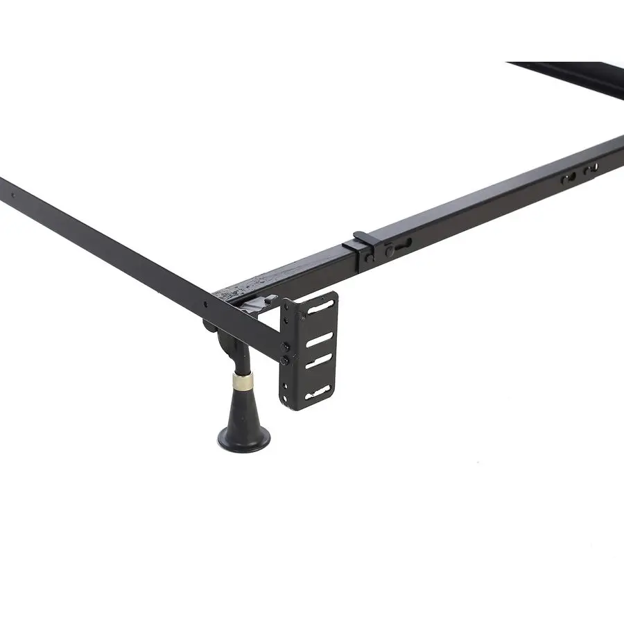 Bed Frames Bed Frame with Headboard Footboard Attachment 4 Legs and Adjustable Glides, Twin Full