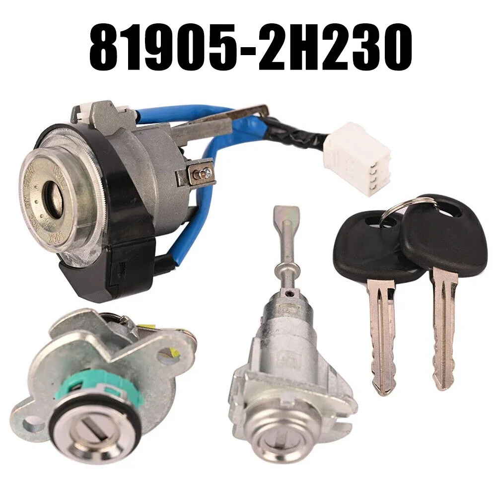 Same Key Full Door Lock Ignition Switch Perfect Fit for Hyundai Elantra Blue GLS SE Touring GLS Touring SE 2010