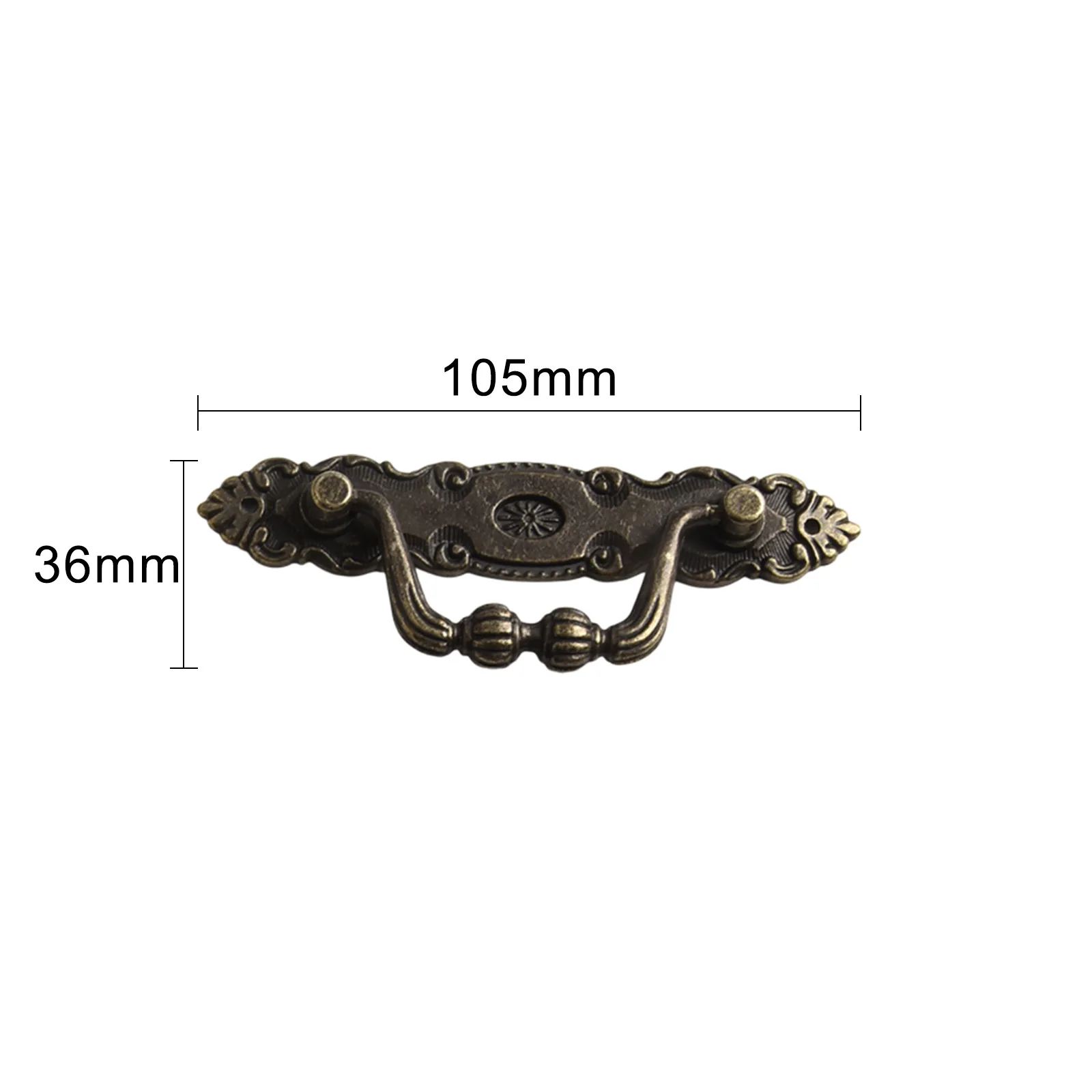 Bronze Tone Antique Furniture Handles Bronze Handles Easy To Clean Easy To Install Furniture Restoration For Bookshelves