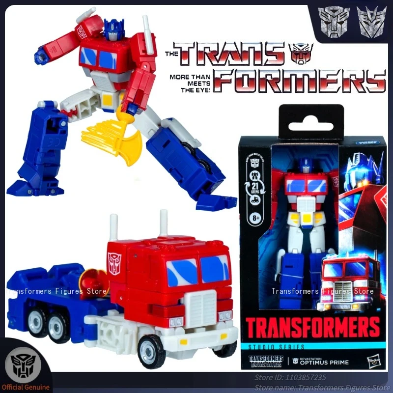 

In Stock Original Transformers Studios Series SS-GE D-Optimus Prime G1 Movie Cartoon Action Figure Anime Robot Model Toys Gifts