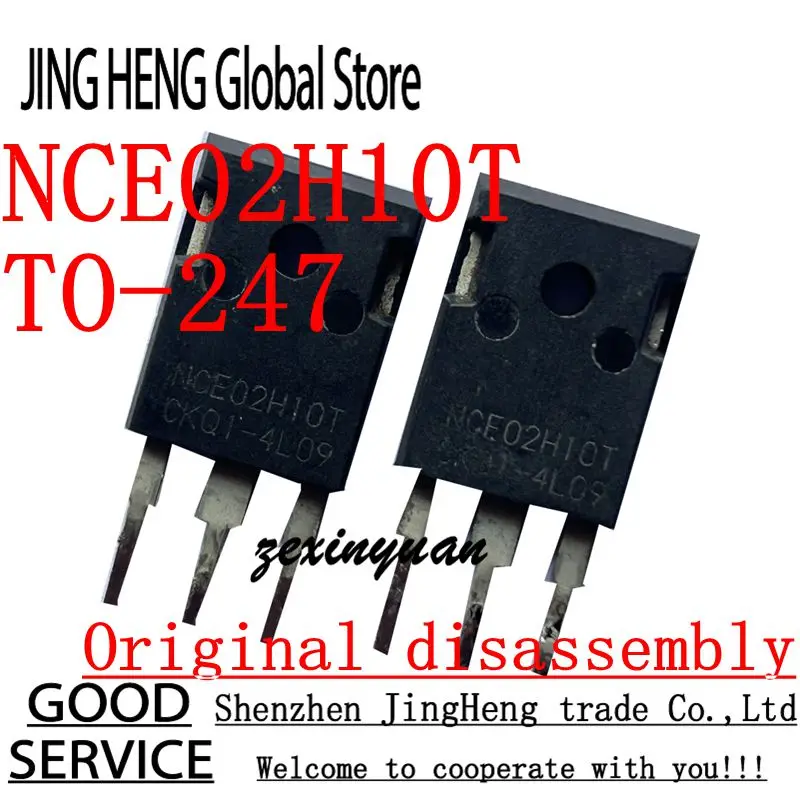 10PCS NCE02H10T TO-247 Original disassembly