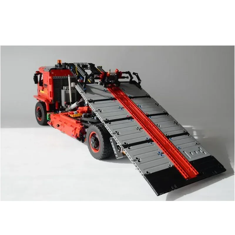 Nieuwe MOC- 129924 Flatbed180 °   Rotator Tilt Truck Splicing Toy Bouwstenen voor vrachtbehandeling3788 OnderdelenKinderenVerjaardagSpeelgoedGeschenken