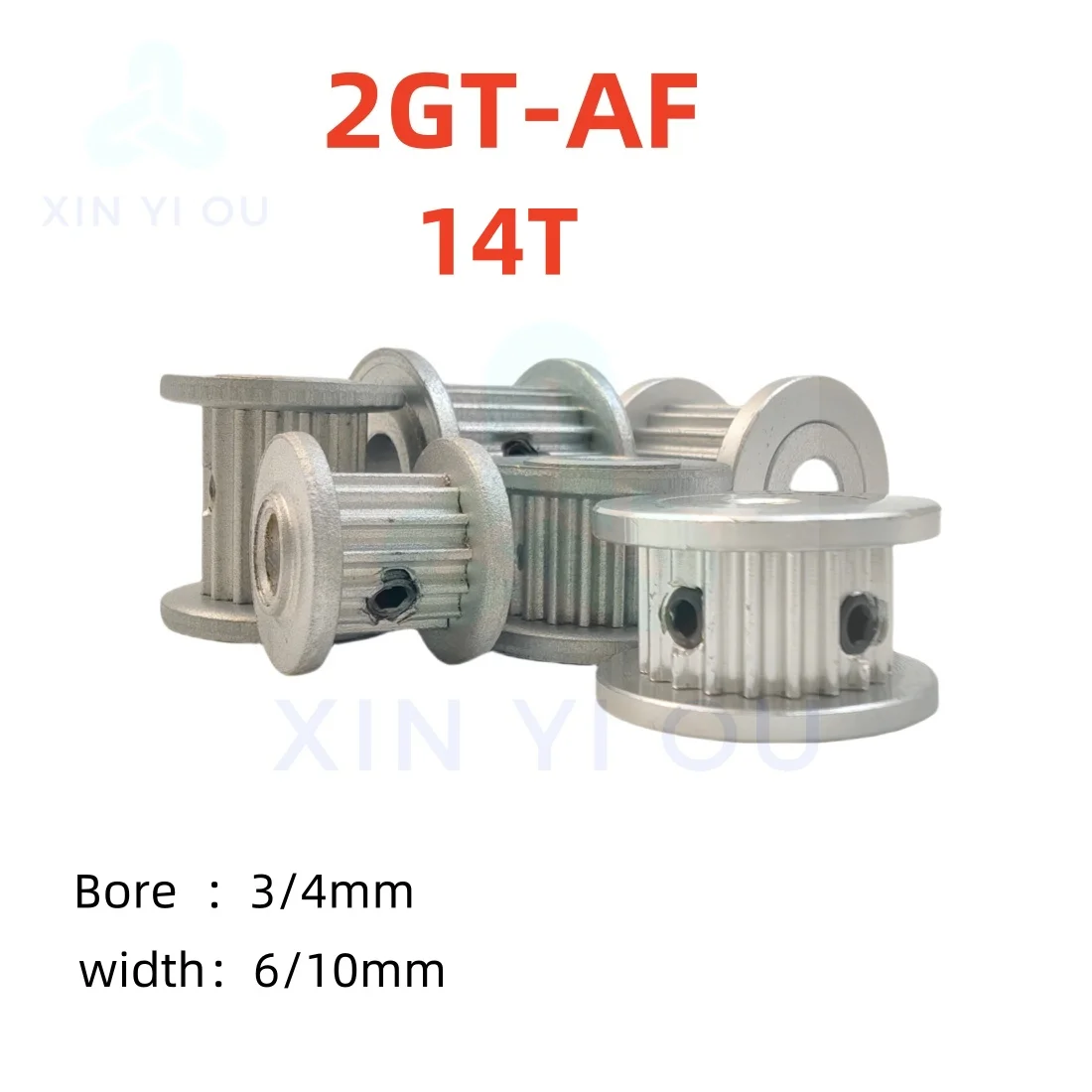 

2GT synchronous pulley GT2 pulley AF-type 14teeth