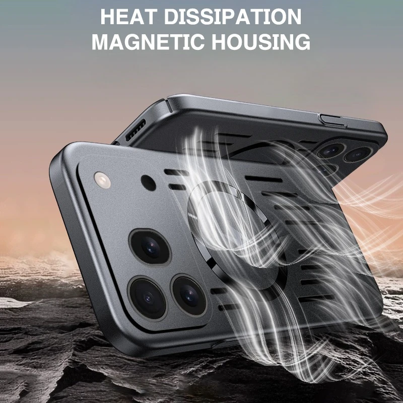 Für Magsafe Hülle für Honor 600 600Pro Ultradünne Wärmeableitung Magnetische Drahtlose Ladung Hartschale für Huawei Honor 600 Pro