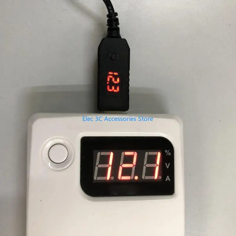 Y51A USB to for DC 12V Adapter, 2.1x5.5mm USB 5V to 12V Step Up Converter Power