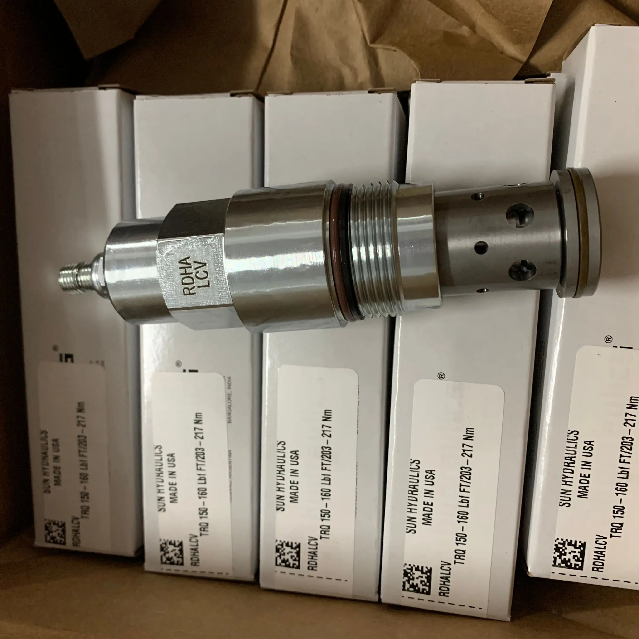 RDHA-LCV RDHALCV SUN Hydraulics Original Genuine Product Made in USA Direct-acting Relief Valve HYDRAFORCE ea  ton vick  ers IH