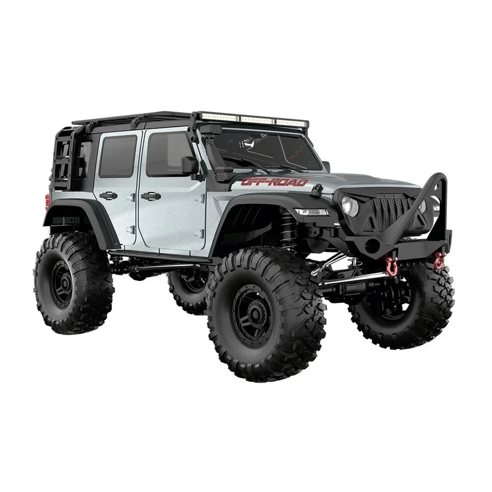 R1011/12/13/14 1/10 2.4G 4WD RC Car Full Proportional Rock Crawler RUBICON LED Light Climbing Truck Vehicle