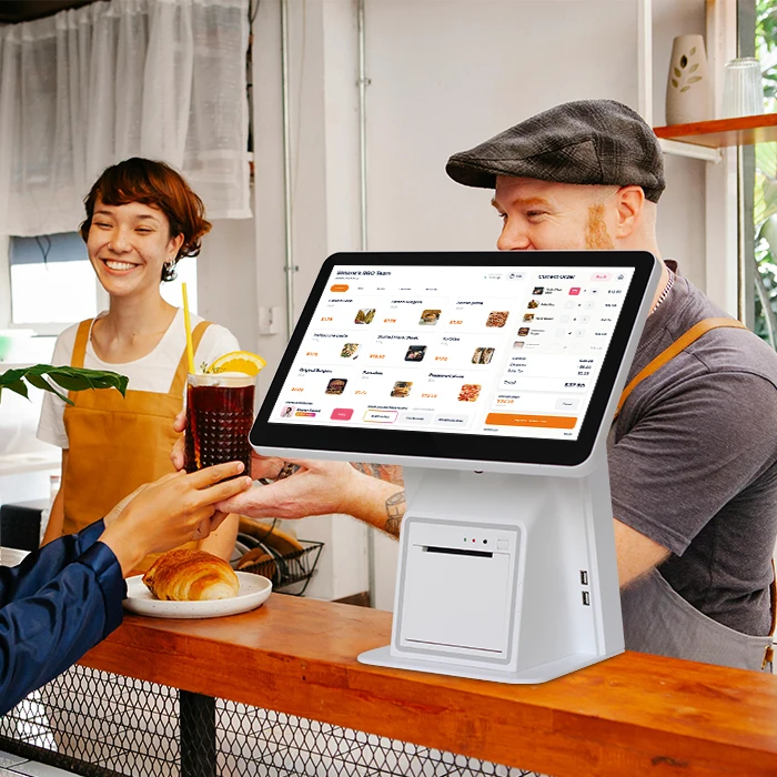 quipment Restaurant Touch Screen Ordering Machine Self-service Food Ordering Machine Intelligent Food Ordering Large Screen E