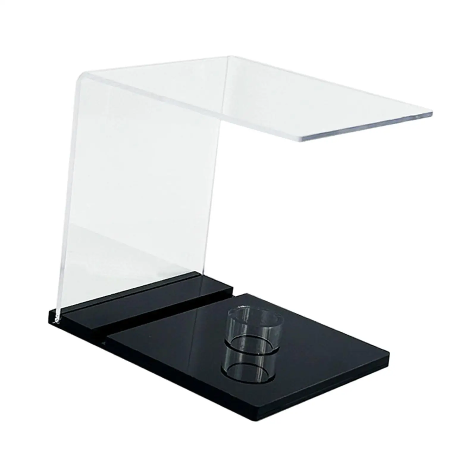 Baseball Display Case Holder for Collectibles with Clear Acrylic Storage Box