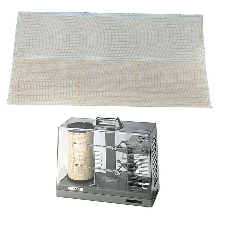 SKSATO Latona Temperature and humidity recorder chart paper R31621550 -15~50/0-100%RH