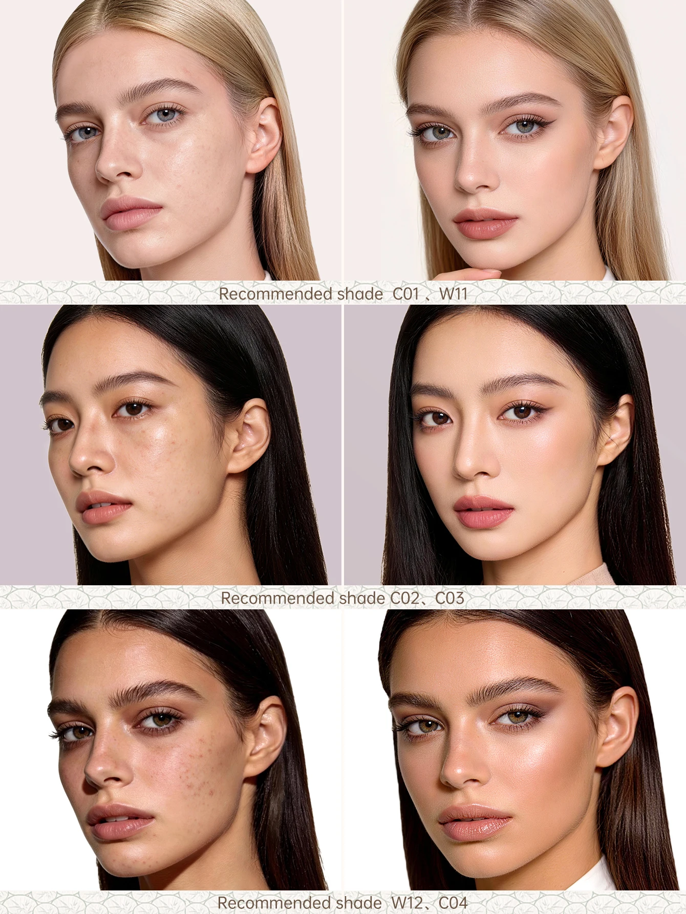 CATKIN Makeup Panda Land Full Coverage Cushion Foundation Breathable Hydrating Nourishing Poreless Foundation for Sensitive skin