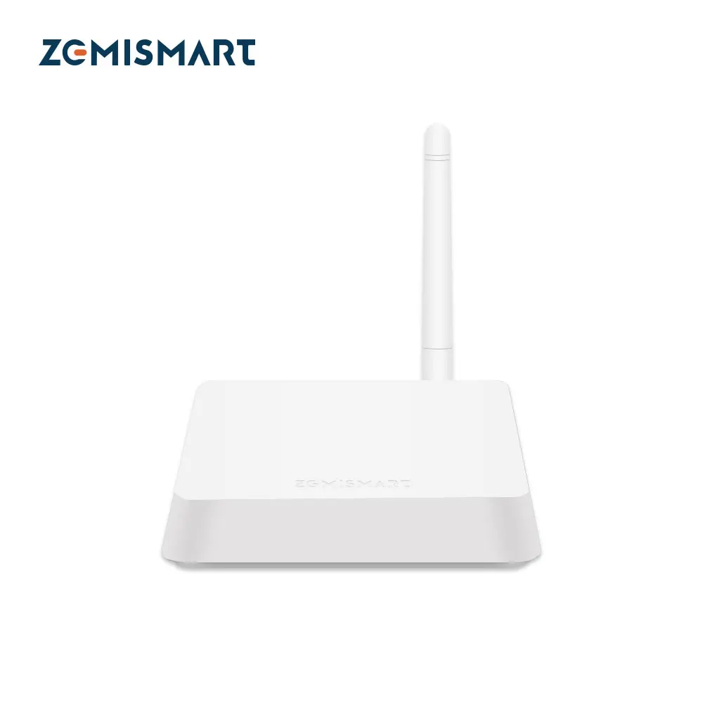 ZemiSmart Zigbee Hub Work with Homekit Smart Home Bridge Tuya Home App Control Smart Device Alexa Google Home Siri Voice Control